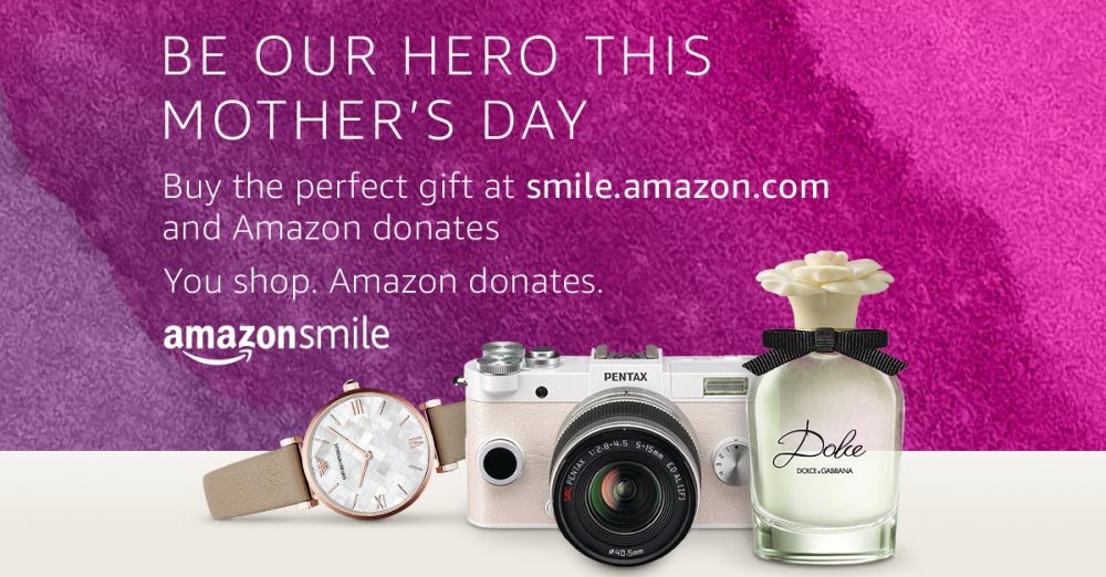 Shopping for mom? Shop at AmazonSmile!