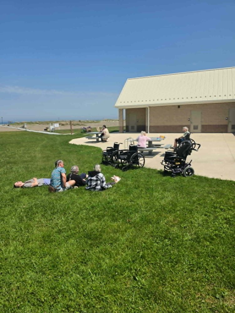 Today was a great day for a picnic at the beach!