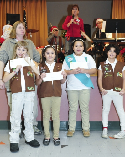 Brownies Troop #36742 Awarded the PRM Patch 12/17/15