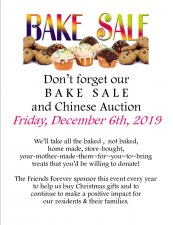 It's a BAKE SALE!