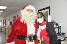 Santa Visited and Brought Gifts & Snow!