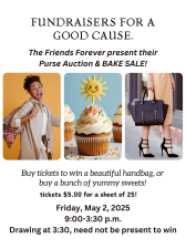 BIG FUNDRAISER TOMORROW! DON'T MISS IT!